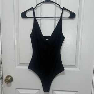 Princess Polly Glittery Black Top